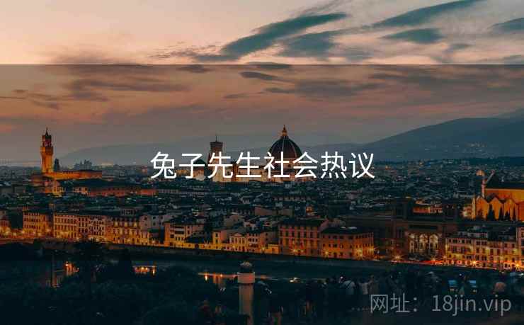 兔子先生社会热议