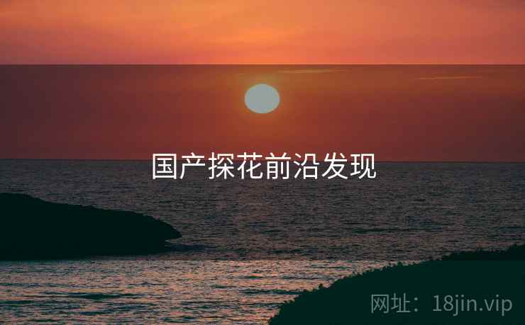 国产探花前沿发现