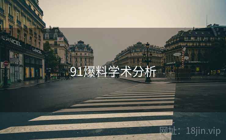 91爆料学术分析